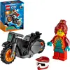 LEGO 60311 City Stuntz Feuer-Stuntbike mit Schwungradantrieb, Spielzeu...