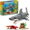 LEGO® Creator 3in1 31381 Wilder Hai mit Schatztruhe