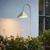 FRANDSEN LED-Erdspießlampe Grasp, messingfarben, 82 cm, IP44