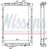 NISSENS 69603A Kühler Wasserkühler Motorkühler