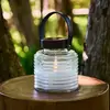 LED-Solarleuchte Aston Jar, Höhe 16 cm, klar/braun, IP44