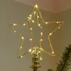 LED-Dekoleuchte Christmas Top, gold