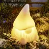 LED-Dekofigur Coco, weiß, Höhe 14 cm, Wachs, Batteriebetrieb