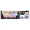 LogicKeyboard PC Silver Slimline Tastatur designed für Avid Pro Tools ...