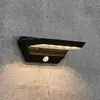 LED-Solar-Wandleuchte Agena mit Bewegungsmelder