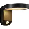 LED-Solar-Wandleuchte Rica Round, rund