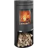 Kaminofen Aduro 1-4 Stahl schwarz 6 kW mit Holzfach