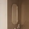 AYTM Spiegel Angui, goldfarben, Höhe 78 cm, Glas, Stahl