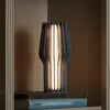 PLEASE WAIT to be SEATED Akku-Tischlampe RADIANT, blau, IP44