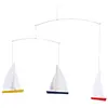 Flensted Mobiles, Babymobile, Dinghy Regatta Mobile mit Geschenkbox