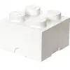 LEGO Storage Brick 4 weiß, Aufbewahrungsbox