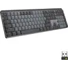 Logitech MX Mechanical, Volle Größe (100%), Kabellos, RF Wireless + Bl...