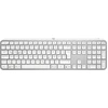 Logitech MX Keys S kabellose Tastatur - QWERTZ DE - hellgrau