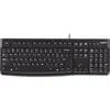 Logitech K120, Kabelgebunden, USB, AZERTY, Schwarz