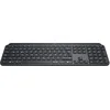 Logitech MX Keys, Volle Größe (100%), Kabellos, RF Wireless + Bluetoot...
