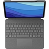 Logitech Combo Touch Tastatur und Foliohülle mit Trackpad oxford grey