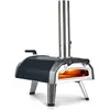 Ooni Karu 2, 1 Pizza/Pizzen, Schwarz, Edelstahl, 30 cm, 500 °C, Stein,...