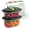 FoodSaver JC025X, Set, Rechteckig, Schwarz, Transparent, Kunststoff, 7...