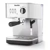 Breville VCF149 Traditionelle Espressomaschine, Edelstahlgehäuse, Milc...