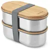 Black+blum Edelstahl Bento-lunchbox 1l One Size