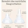 Lansinoh 2er-Pack Babyflaschen NaturalWave Sauger, Weithals, 160 ml