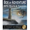 Loke Battlemats Box of Adventure Coast of Dread - Tabletop-Rollenspiel...