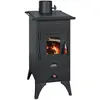 PRITY MINI SP Kaminofen fÃ1/4r Holz, 5,2 kW, , Schwarz