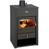 PRITY K2, Freistehender Holzofen mit Sichtscheibe, 10,4 kW, , Ø 130 mm