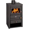 PRITY K22, Freistehender Holzofen mit Sichtscheibe, 10,4 kW, , Ø 130 m...
