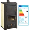 Holzofen PRITY WD W29 mit Wasserwärmetauscher Zentralheizung Ofen - 31...