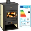 Holzofen PRITY S1 W10 mit Wasserwärmetauscher Zentralheizung Ofen- 13....