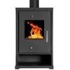 Kaminofen EKO 4 7 kW Holzofen Stahl Schwarz A+ codesign