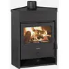 PRITY AM D, Holzofen mit abgeschrägter Rückseite, 12,5 kW, , Ø 150 mm