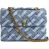 KURT GEIGER LONDON KENSINGTON SOFT CCL BAG Blau