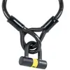 Kabelschloss Motorrad Oxford Loop Lock15 Schwarz 15 mm x 2 m
