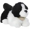 Plüschhund Collie, weicher Plüsch, 20 cm, Schwarz-Weiß, Aurora MiYoni