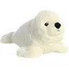 Aurora World Aurora, 35014, Eco Nation, Robbe, 30cm, Plüschtier,Weiß