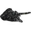 Aurora World 35019 Aurora Tiere Peluche, Schwarz/Grau, M