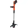 Black & Decker STC1820PC, 7400 RPM, Schwarz, Orange, Silber, 38 cm, 96...