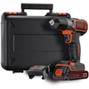 Black & Decker ASD184K, Lithium-Ion (Li-Ion), 18 V, 300 min, Schwarz, ...