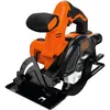 Black & Decker BDCCS18-QW, Schwarz, Rot, 14 cm, 3700 RPM, 4,3 cm, 1,27...