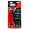Black & Decker, Bohrmaschine + Akkuschrauber, BatterieStabschrauberset