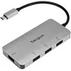 usb-c 4-Port usb-a Hub Targus ACH226EU Silber
