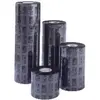 6x Zebra, Beschriftungsband, 03200BK11045 Wachs/Resinband (11 cm, Schw...