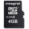 Integral SDHC Micro 4GB cl10 Adapt (4 GB, microSD, U1, UHS-I), Speiche...