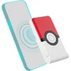 OTL Pokemon Pokeball (5000 mAh, 20 W, 18.50 Wh), Powerbank, Rot, Weiss
