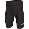 Kurzer Dreifunktionsoverall Zone3 Lava Schwarz S