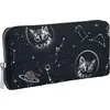 Banned Alternative Geldbörse Damen Space Cat schwarz/weiß Standard