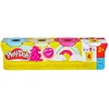Vedes Knete Play-Doh 4Er-Pack Konfettiknete