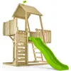 Spielturm mit Rutsche KINGSWOOD Braun